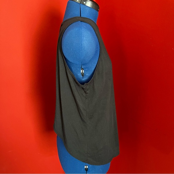 Fabletics “Millie” Open Back Athletic Tank Top, Black - Picture 5 of 11